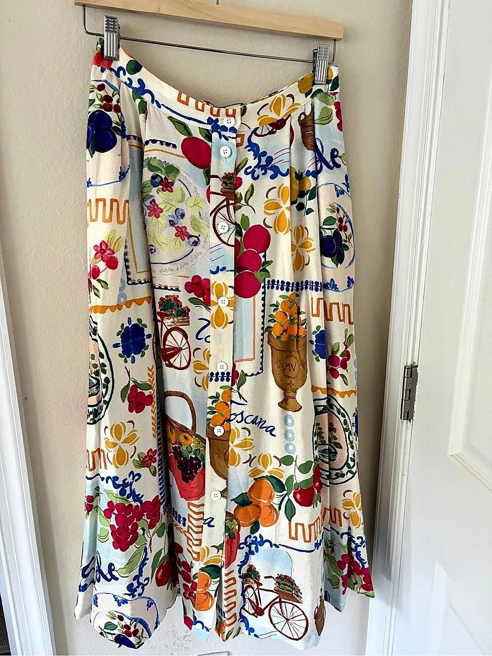 Zara Floral Maxi Dress Multicolor Size Medium Like New